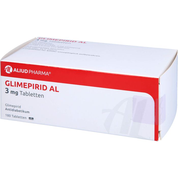 GLIMEPIRID AL 3 mg Tabletten