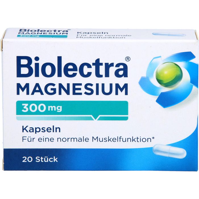 BIOLECTRA Magnesium 300 Kapseln