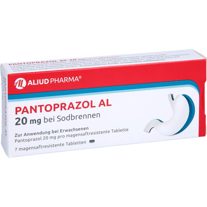 PANTOPRAZOL AL 20 mg bei Sodbr.magensaftres.Tabl.