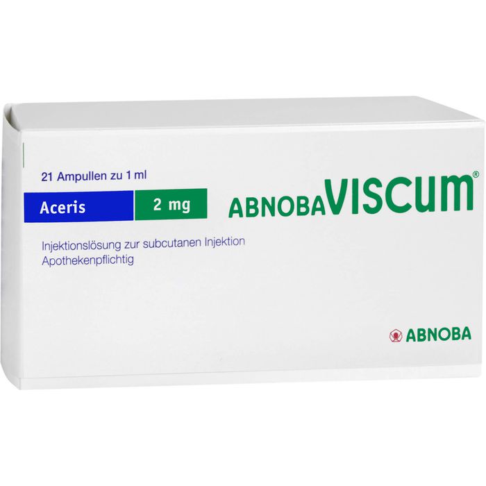 ABNOBAVISCUM Aceris 2 mg Ampullen