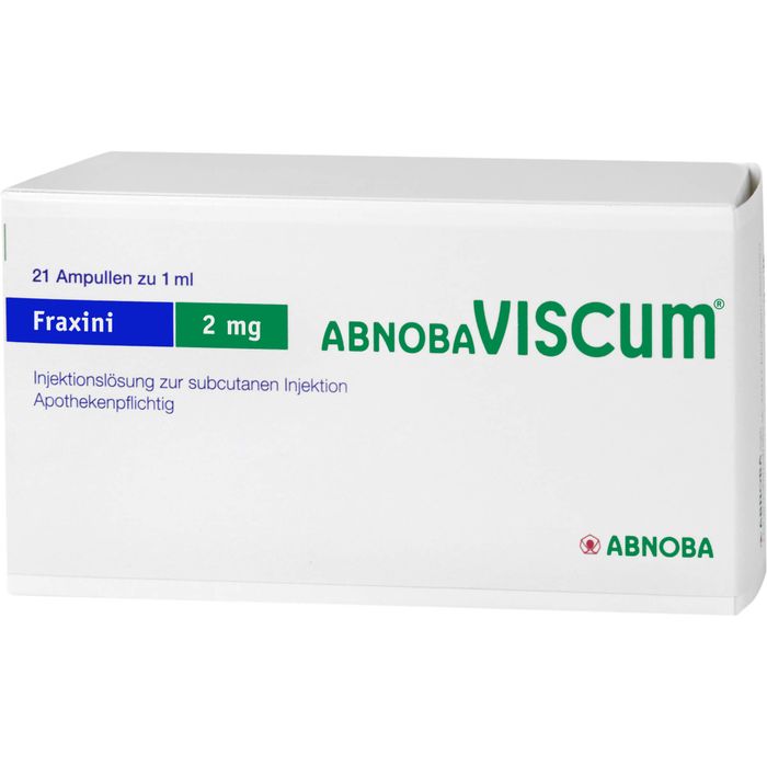 ABNOBAVISCUM Fraxini 2 mg Ampullen