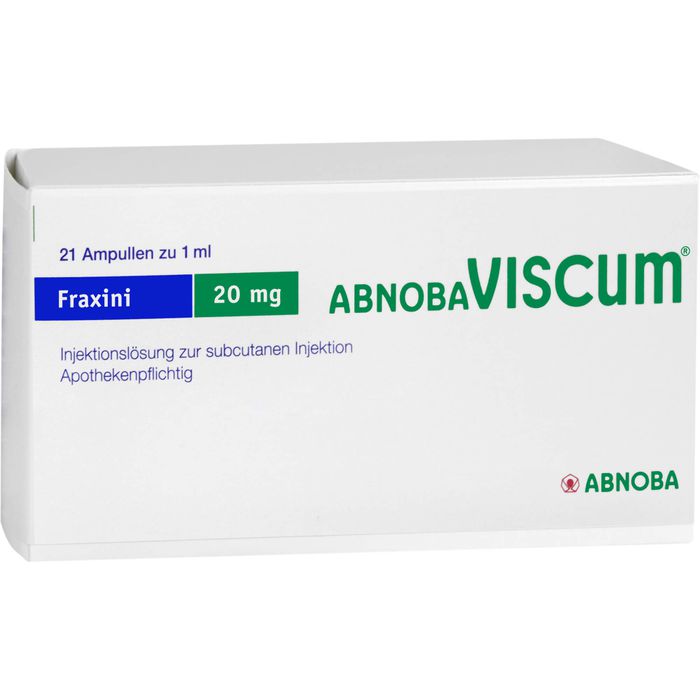 ABNOBAVISCUM Fraxini 20 mg Ampullen