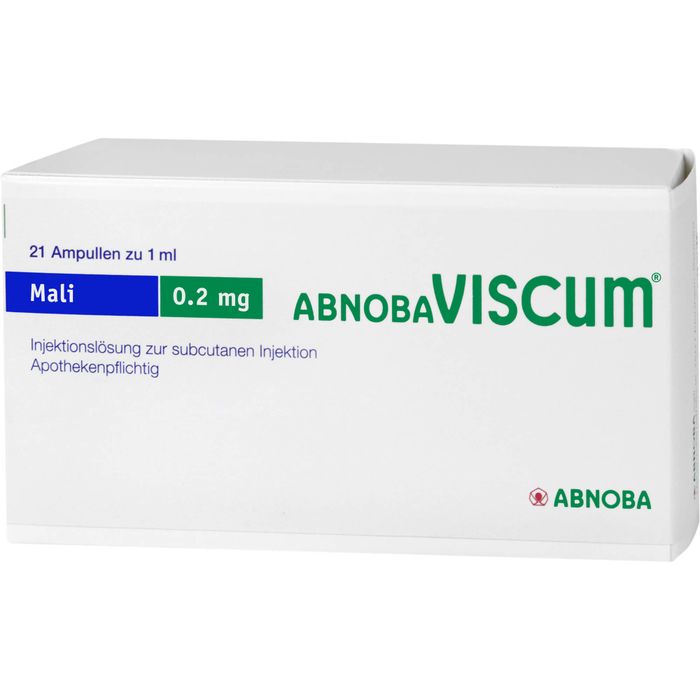 ABNOBAVISCUM Mali 0,2 mg Ampullen