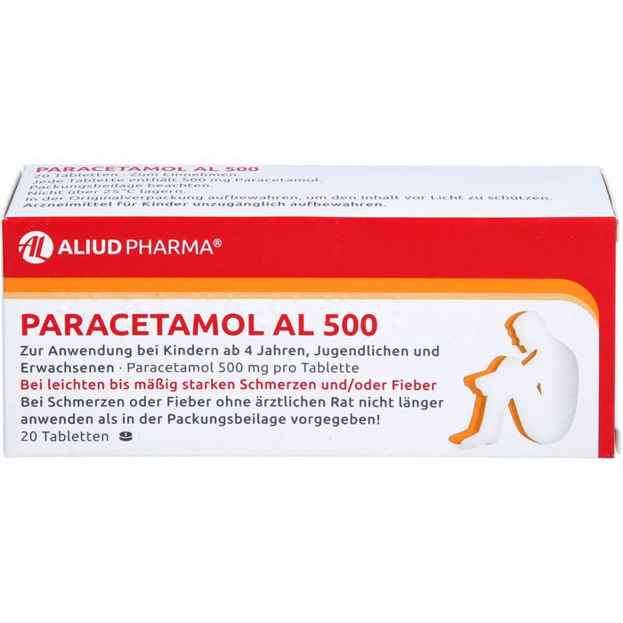 PARACETAMOL AL 500 Tabletten