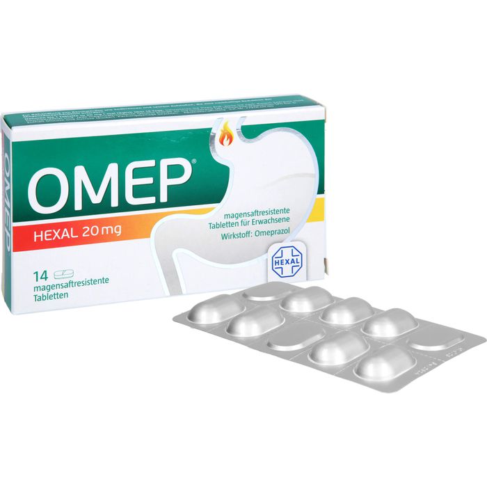 OMEP HEXAL 20 mg magensaftresistente Tabletten