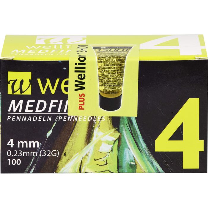 WELLION MEDFINE plus Pen-Nadeln 4 mm