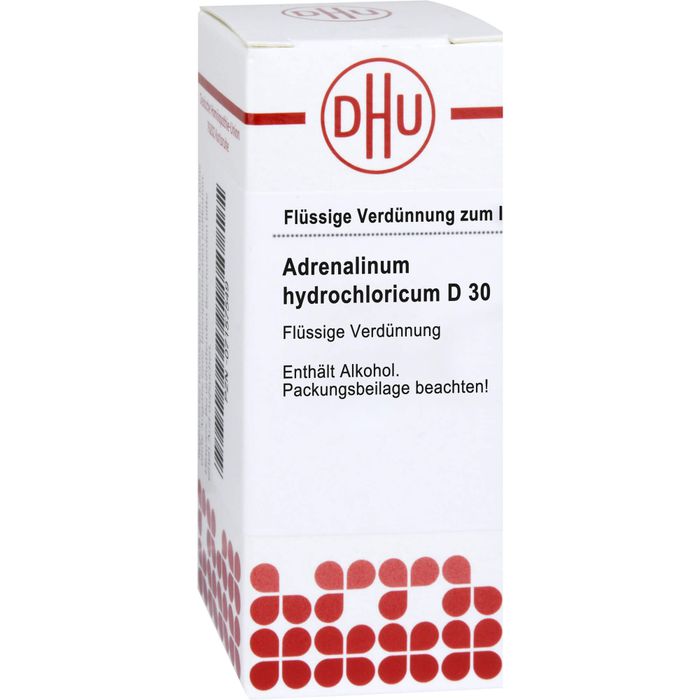 ADRENALINUM HYDROCHLORICUM D 30 Dilution