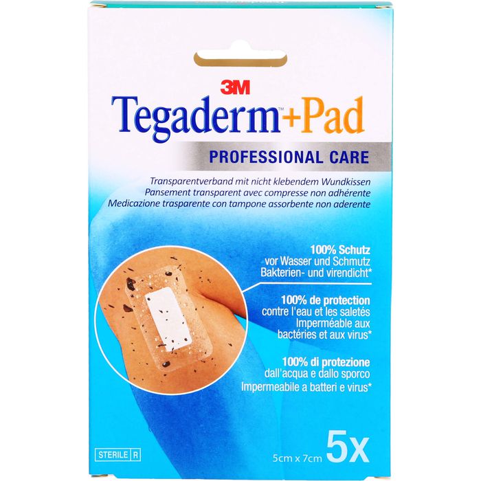 TEGADERM 3M Plus Pad 5x7 cm Fertigverb.3582NP