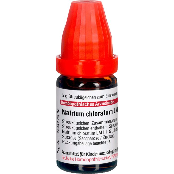 NATRIUM CHLORATUM LM III Globuli