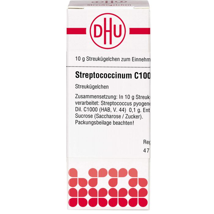 Streptococcinum C 1000 Globuli 10 G Dhu Arzneimittel Markenshop Arzneiprivat 