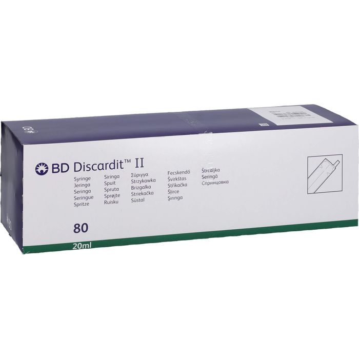 BD DISCARDIT II Spritze 20 ml