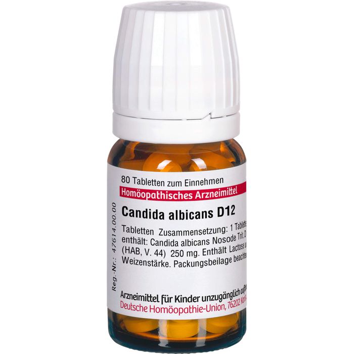 Candida Albicans D 12 Tabletten 80 St Günstig Bei Fliegende Pillende 