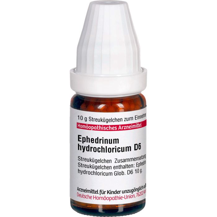 EPHEDRINUM hydrochloricum D 6 Globuli