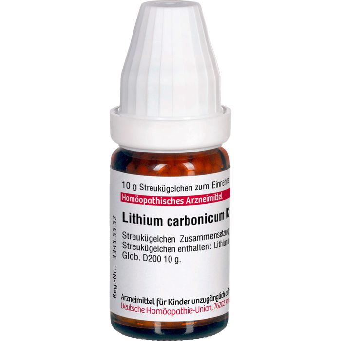 LITHIUM CARBONICUM D 200 Globuli