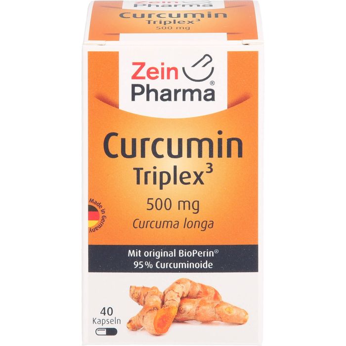 CURCUMIN-Triplex3 500 mg/Kap.95% Curcumin+BioPerin