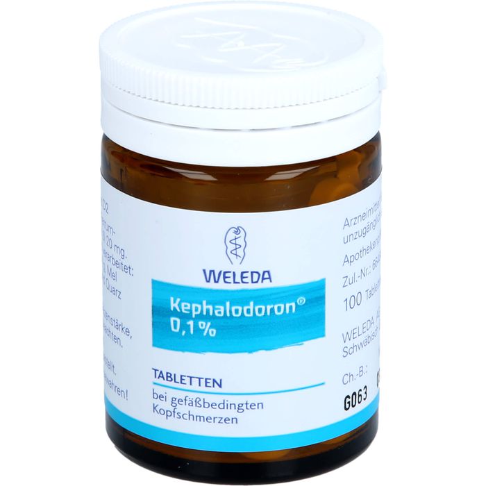 KEPHALODORON 0,1% Tabletten