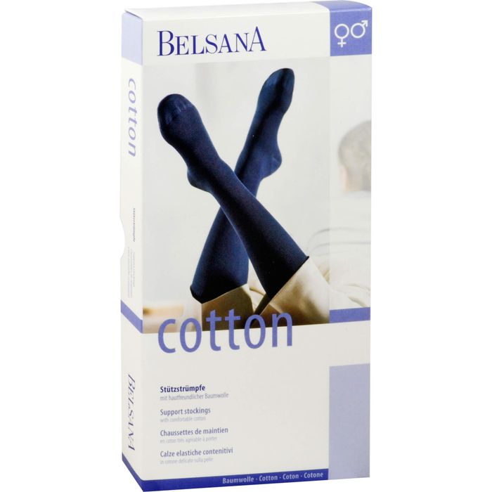 BELSANA Cotton Stütz-Kniestrumpf AD Gr.4 braun