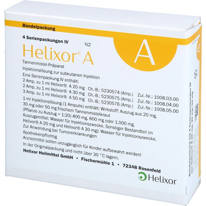 HELIXOR A Serienpackung IV Ampullen