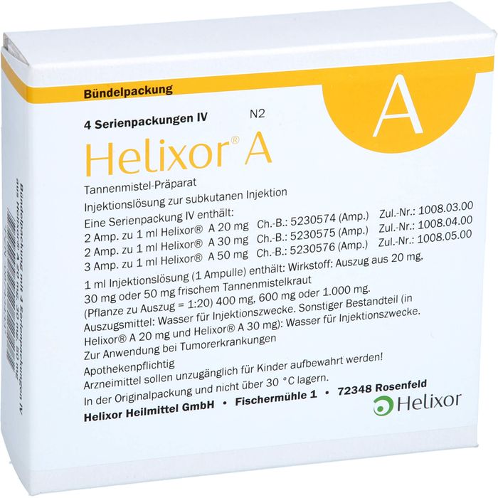 HELIXOR A Serienpackung IV Ampullen