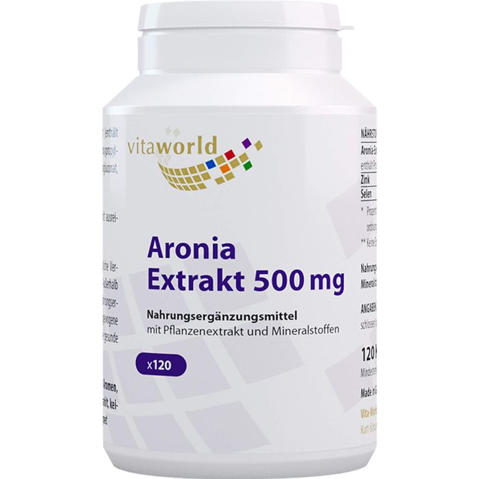 ARONIA EXTRAKT 500 mg Kapseln