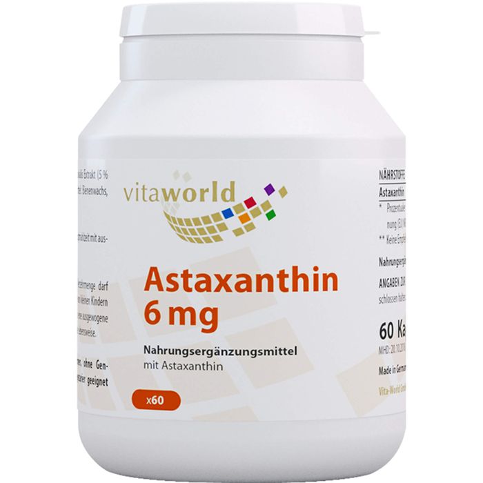 ASTAXANTHIN 6 mg Kapseln