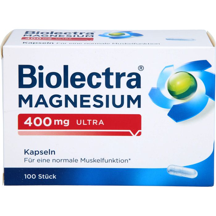 BIOLECTRA Magnesium 400 mg ultra Kapseln