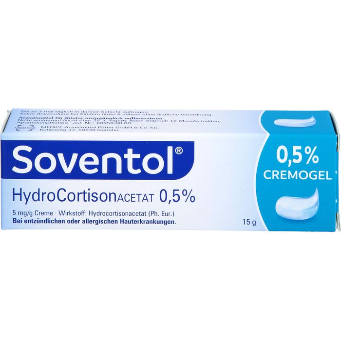 SOVENTOL Hidrocortizon acetat 0,5% cremă