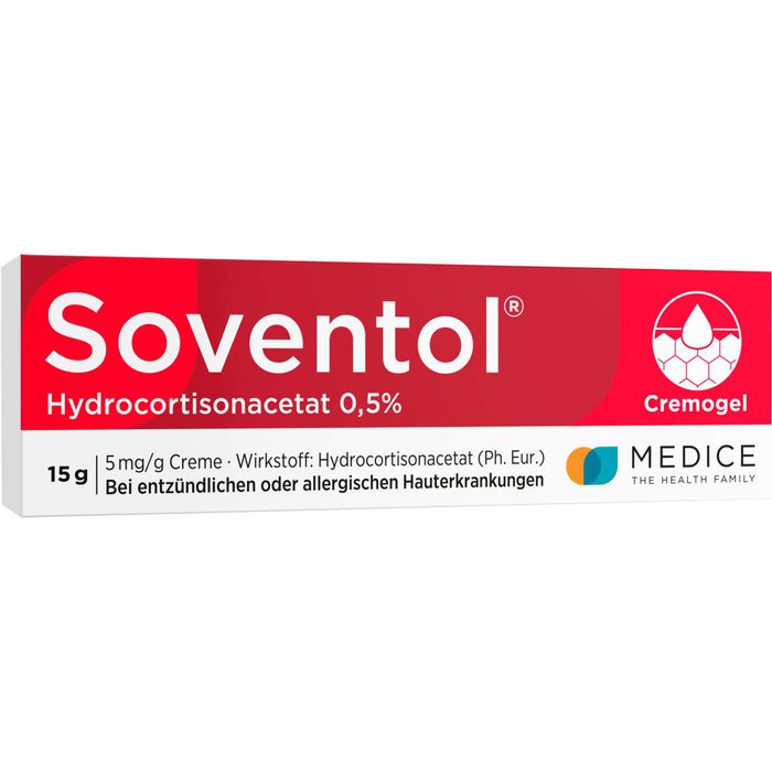 SOVENTOL Hidrocortizon acetat 0,5% cremă