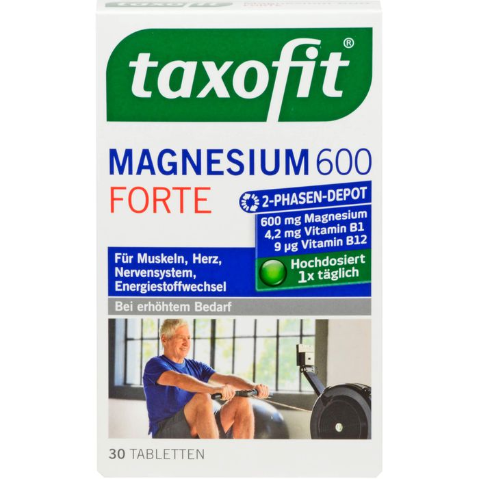 TAXOFIT Magnesium 600 FORTE Depot Tabletten