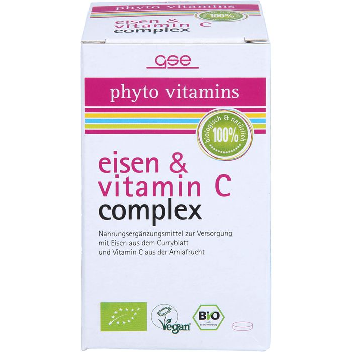 GSE Eisen & Vitamin C Complex Bio Tabletten