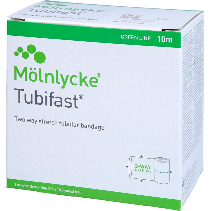 TUBIFAST 2-Way Stretch 5 cmx10 m grün