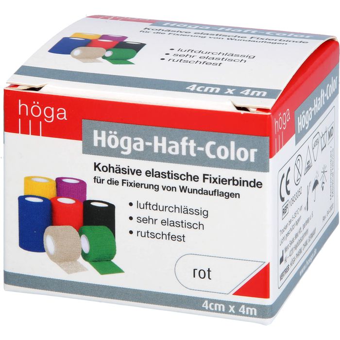 HÖGA-HAFT Color Fixierb.4 cmx4 m rot