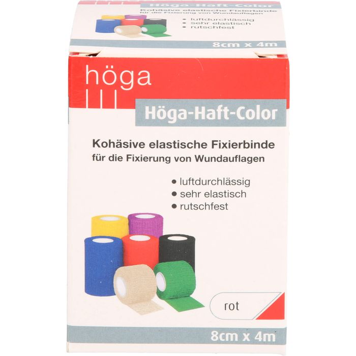 HÖGA-HAFT Color Fixierb.8 cmx4 m rot