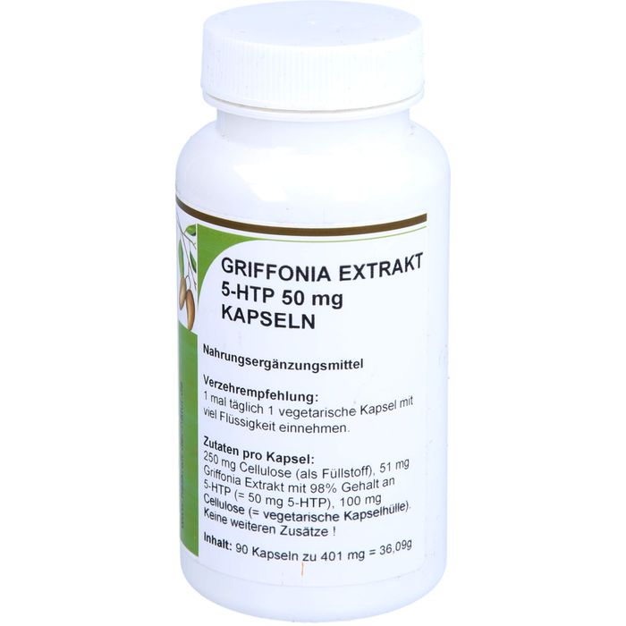 GRIFFONIA EXTRAKT 5-HTP 50 mg Kapseln