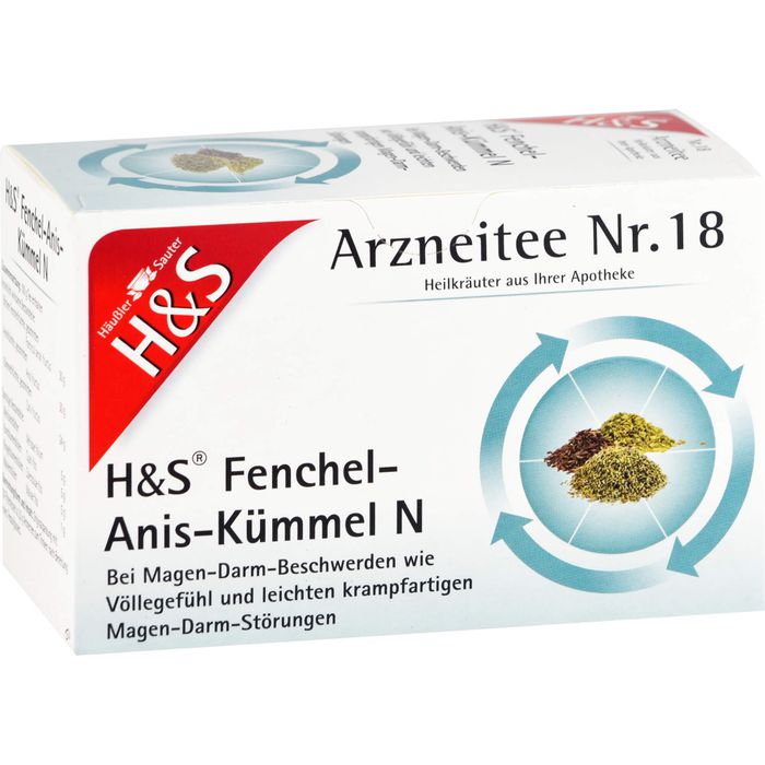 H&amp;S Fenchel-Anis-Kümmel N Filterbeutel