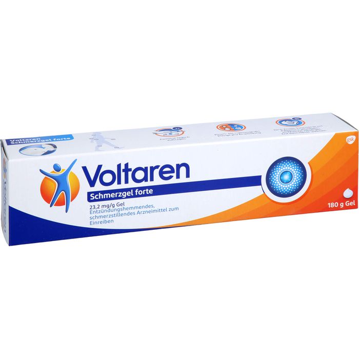 VOLTAREN Żel przeciwbólowy forte 23,2 mg/g