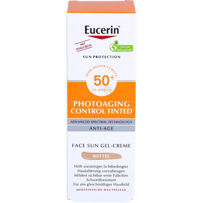 EUCERIN Sun Photoaging Control CC Creme getönt mittel LSF 50+