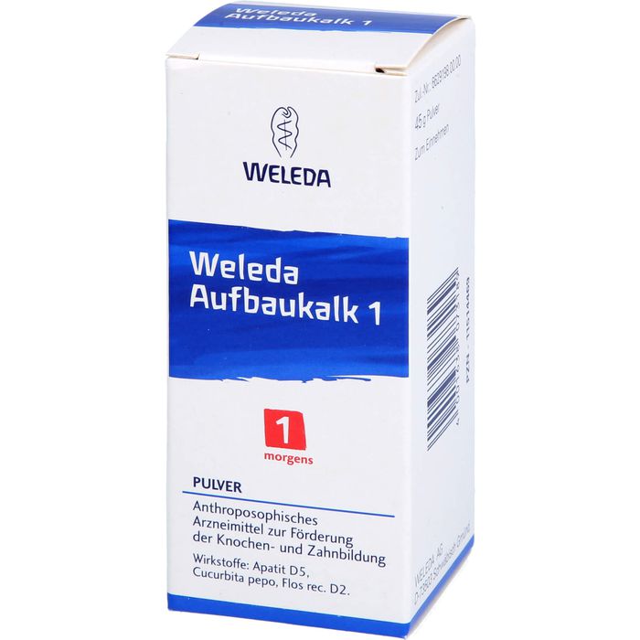 WELEDA Aufbaukalk 1 Pulver