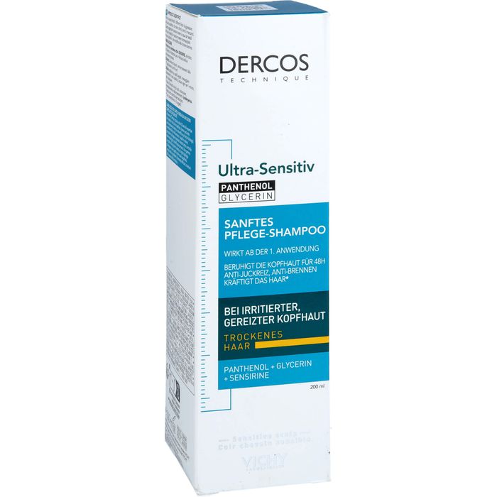 VICHY DERCOS ultra-sensitiv Shampoo trock.Kopfhaut