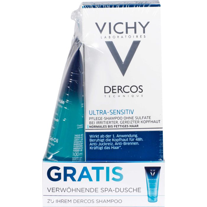 VICHY DERCOS Ultra-Sensitiv Shampoo Normales bis Fettiges Haar