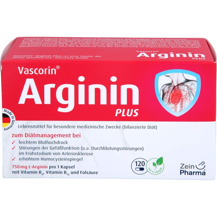 VASCORIN Arginin Plus Kapseln