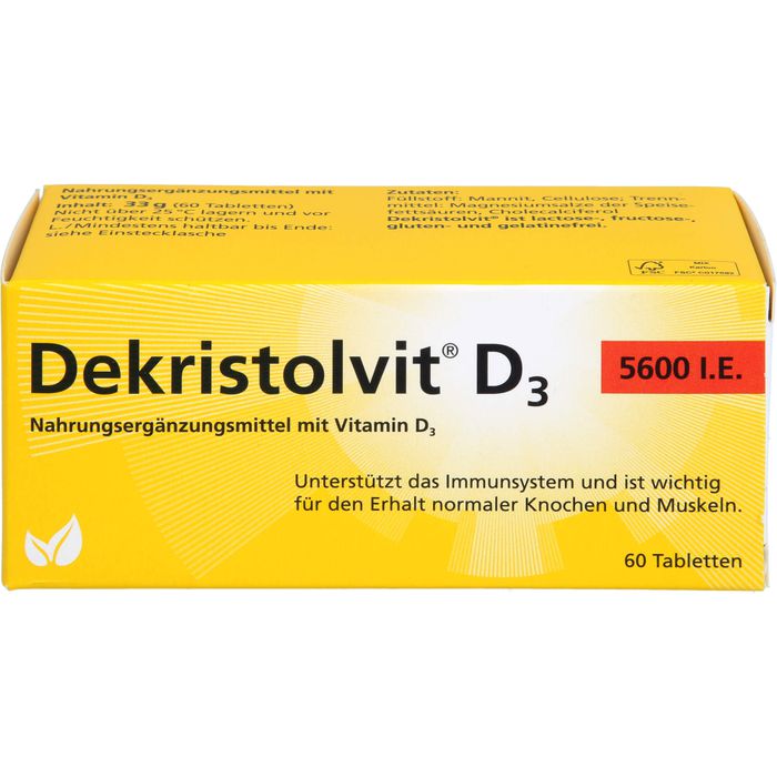 DEKRISTOLVIT D3 5.600 I.E. Tabletten