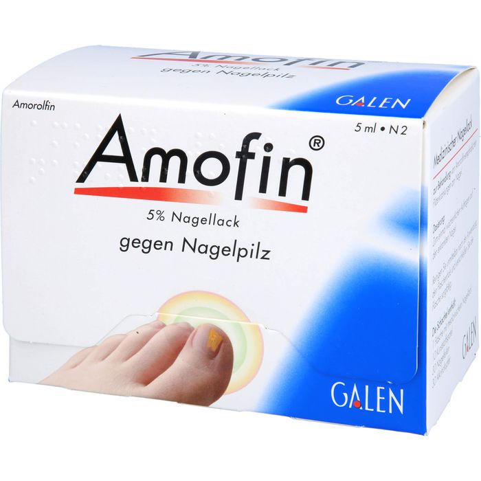 AMOFIN 5 % Nagellack