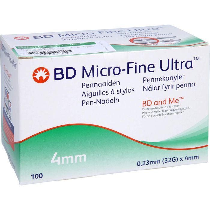 BD MICRO-FINE Ultra Pentapoint Pen-Nadeln 0,23x4mm