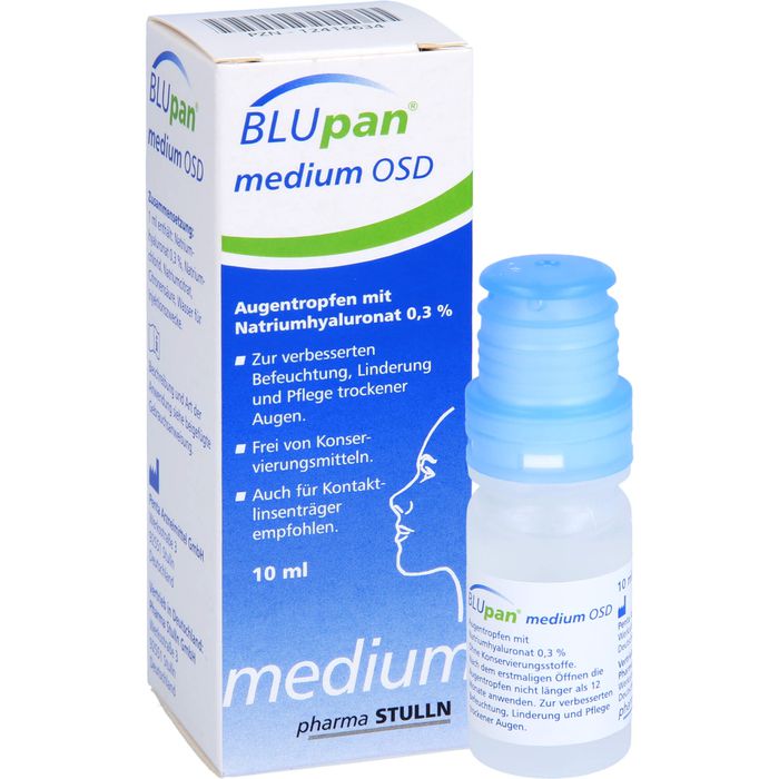 BLUPAN medium OSD Augentropfen