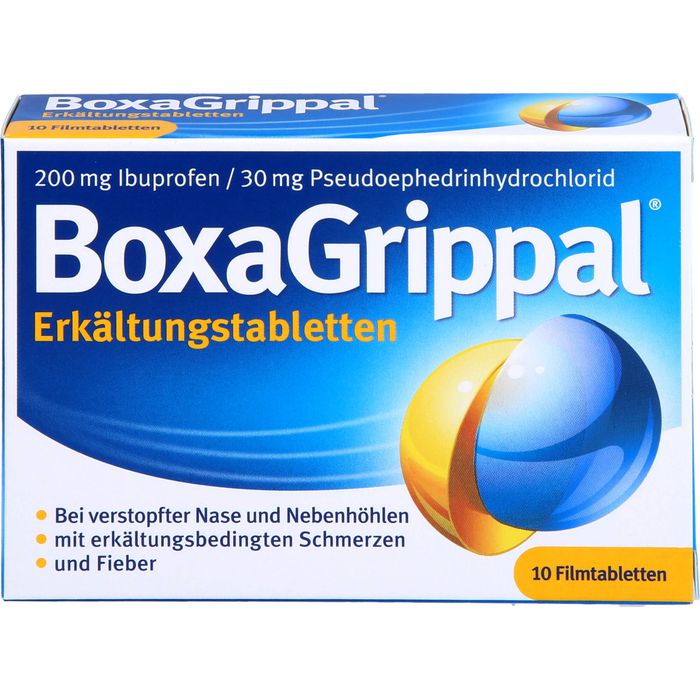 BOXAGRIPPAL Tablete pentru răceală