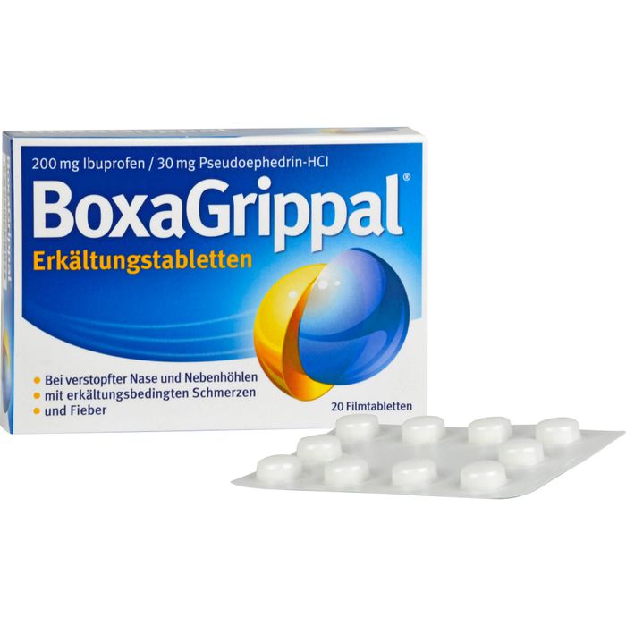 BOXAGRIPPAL Cold Tabletki 200 mg/30 mg FTA