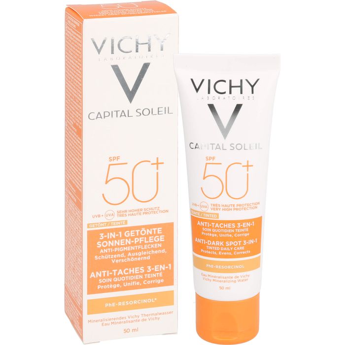 VICHY IDEAL Soleil Anti-Pigmentflecken Cr.LSF 50+