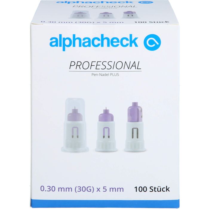 ALPHACHECK professional Pen-Nadeln Plus 30 Gx5 mm