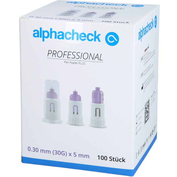 ALPHACHECK professional Pen-Nadeln Plus 30 Gx5 mm